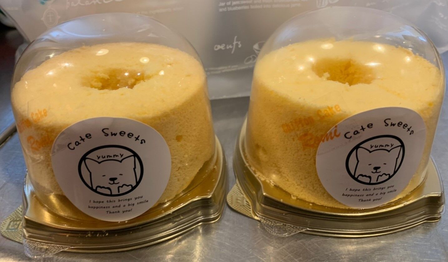 ワンちゃん用シフォンケーキ